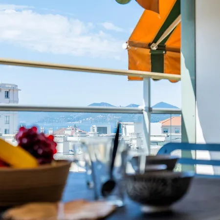 アパート Luxury Flat - Parking Sea View And Terrace カンヌ